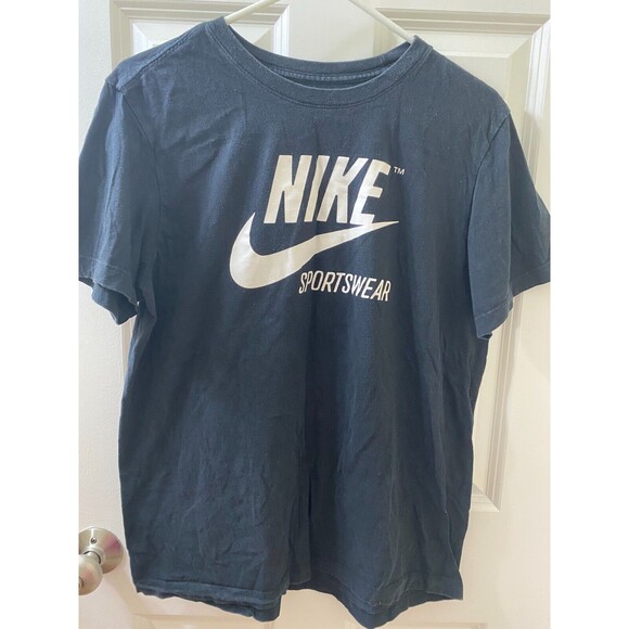 Nike The Nike Tee Black Size M Medium Shirt BV1997-00A Nice! 100% Cotton - Picture 1 of 7
